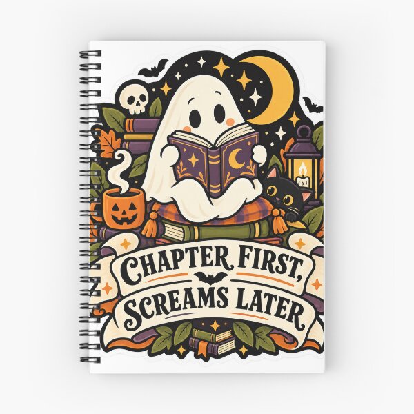 Item preview, Chapter First Screams Later Spooky Reader designed and sold by supertae.