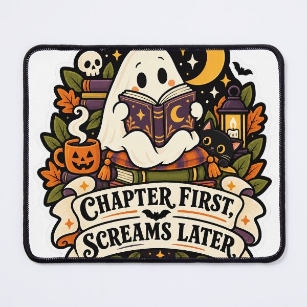 Item preview, Chapter First Screams Later Spooky Reader designed and sold by supertae.