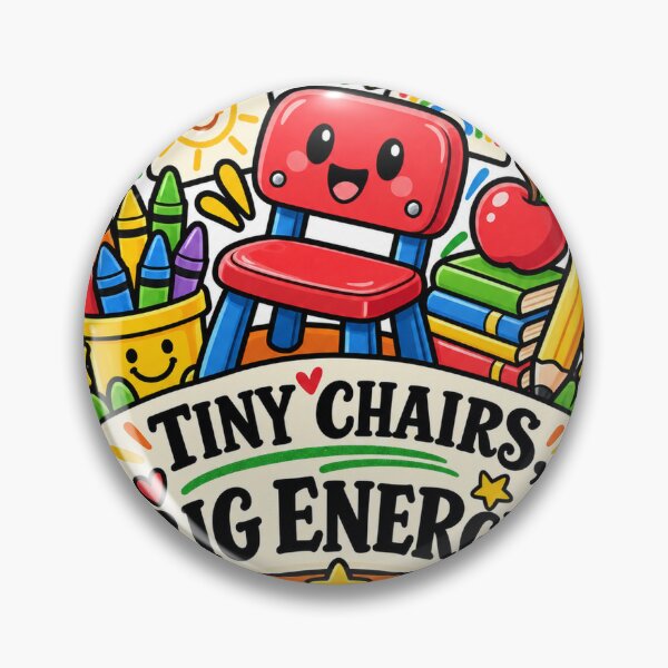 Item preview, Tiny Chairs Big Energy Preschool Teacher designed and sold by supertae.