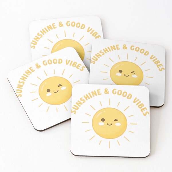 Item preview, sunshine and good vibes designed and sold by Rockveil Co..