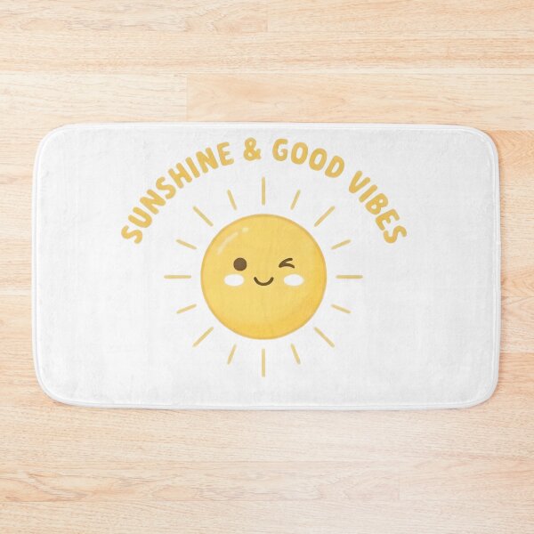Item preview, sunshine and good vibes designed and sold by Rockveil Co..