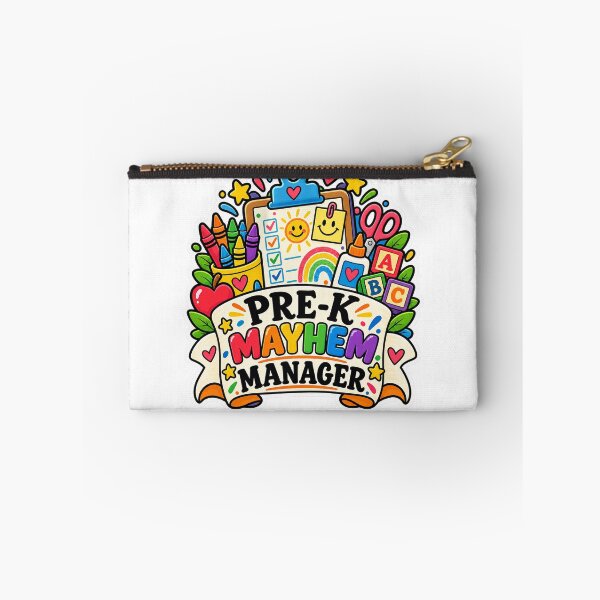 Item preview, Pre-K Mayhem Manager Preschool Teacher designed and sold by supertae.