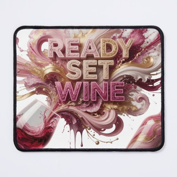 Item preview, Vibrant READY SET WINE designed and sold by dazzlemakers.