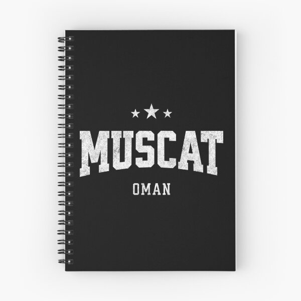 Item preview, Muscat Oman Vintage Varsity Distressed Retro College Travel Design designed and sold by NiceTeeClub.