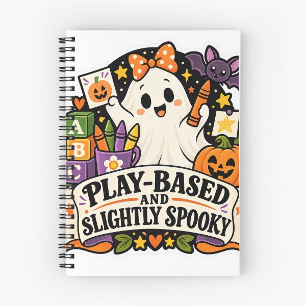 Item preview, Play-Based and Slightly Spooky Preschool Teacher designed and sold by supertae.