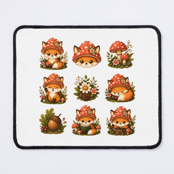Item preview, Mushroom Fox designed and sold by MySthore.