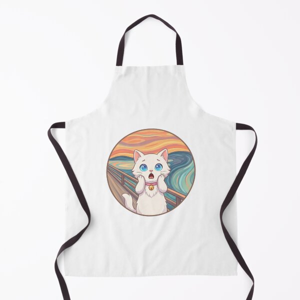 Item preview, Smilla Cat in The Scream – Art Parody designed and sold by 1smillaundfiete.