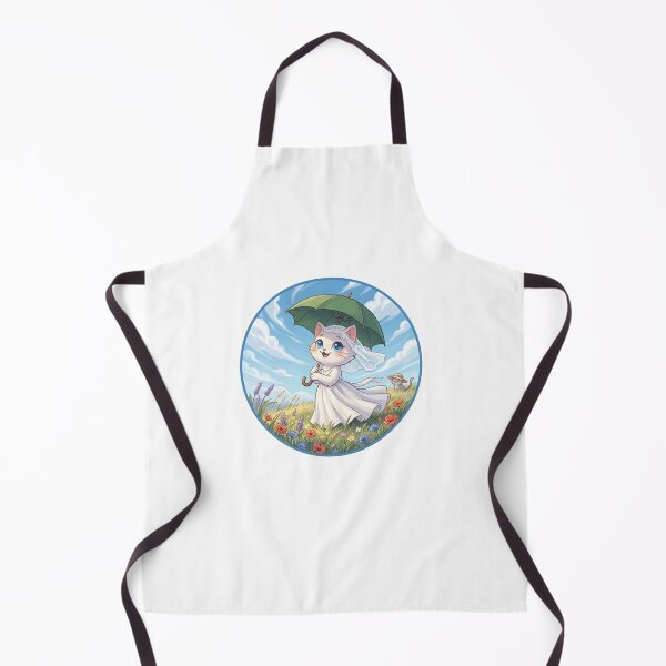 Item preview, Cat at Monet’s Walk – Impressionist Cat Art designed and sold by 1smillaundfiete.