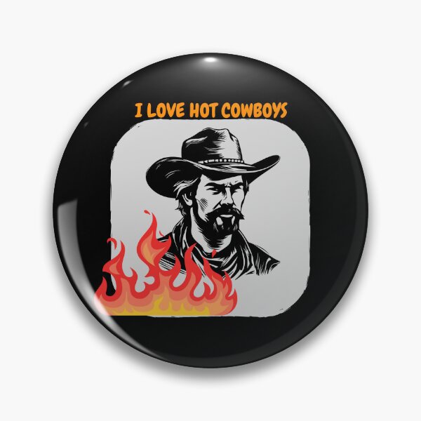 Item preview, I Love Hot Cowboys Western Graphic designed and sold by LiotasowaFlow.