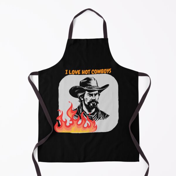 Item preview, I Love Hot Cowboys Western Graphic designed and sold by LiotasowaFlow.