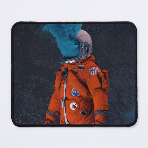 Item preview, Astronaut Suit Illustration – Mouse Pad, Wall Art & Pins designed and sold by Funny.store.