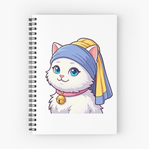 Item preview, Smilla as Girl with a Pearl Earring – Cute Cat Art designed and sold by 1smillaundfiete.