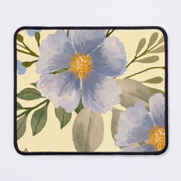 Item preview, Blue Blossom Vintage Watercolor Pattern designed and sold by Vintage-Lady65.