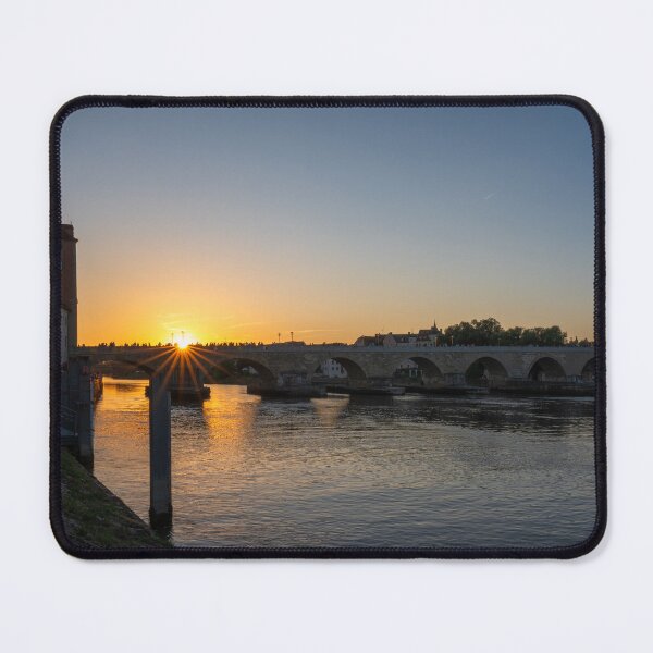 Item preview, Stone Bridge at Sunset, Regensburg designed and sold by Kasia Design.