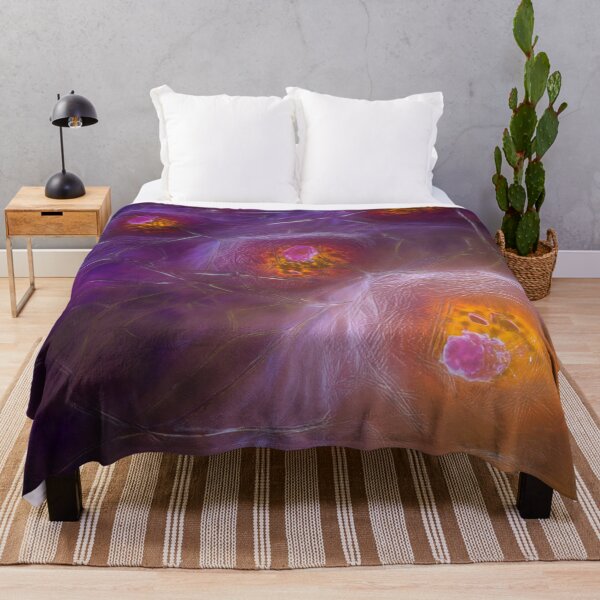 Item preview, Glowing Cellular Network Abstract Art designed and sold by ThaCriações.