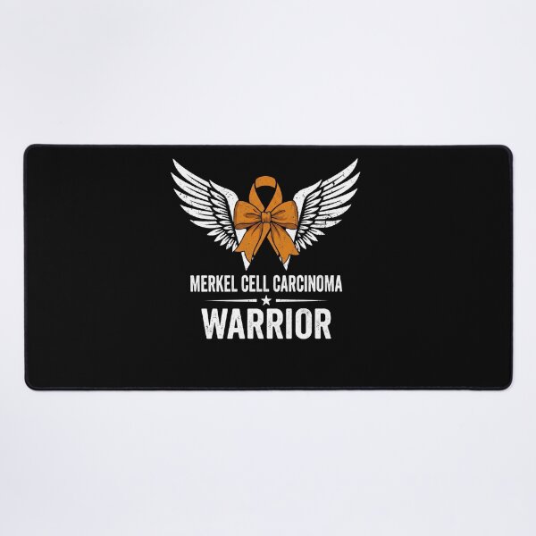 Item preview, Merkel Cell Carcinoma Warrior Orange Ribbon Cancer Awareness designed and sold by w66aboo.