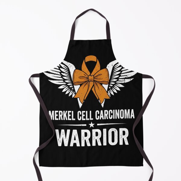 Item preview, Merkel Cell Carcinoma Warrior Orange Ribbon Cancer Awareness designed and sold by w66aboo.