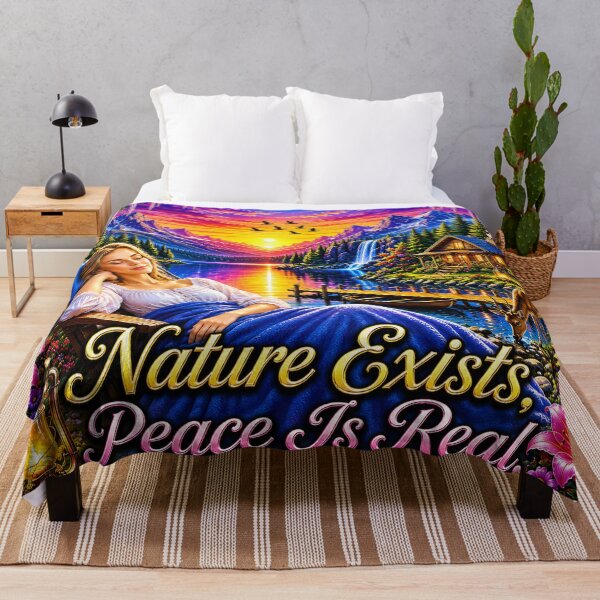Item preview, 1. Main Title Nature Exists Peace Is Real designed and sold by New Wave Artworks & Odds &Ends.