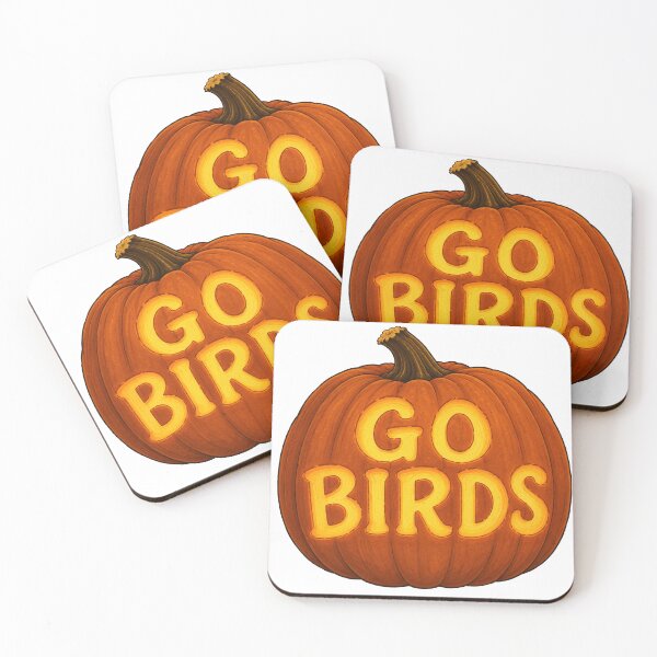 Item preview, Go birds pumpkin designed and sold by PhillyStickerQueen.