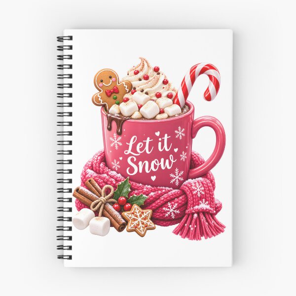 Item preview, Let It Snow Christmas Hot Cocoa designed and sold by TinyWeird.