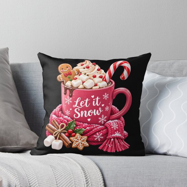Item preview, Let It Snow Christmas Hot Cocoa designed and sold by TinyWeird.