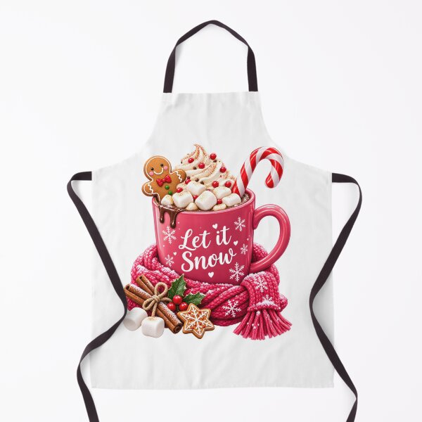 Item preview, Let It Snow Christmas Hot Cocoa designed and sold by TinyWeird.