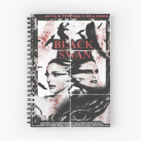 Item preview, black swan graphic poster design designed and sold by dandelionzone.