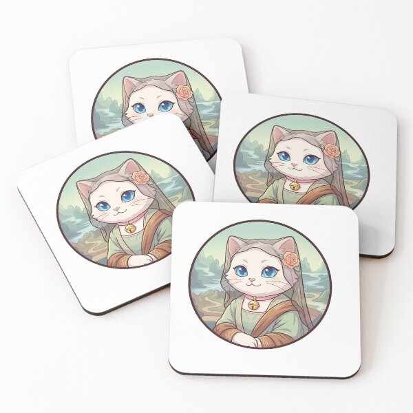 Item preview, Medieval Cat – Renaissance Portrait Art designed and sold by 1smillaundfiete.