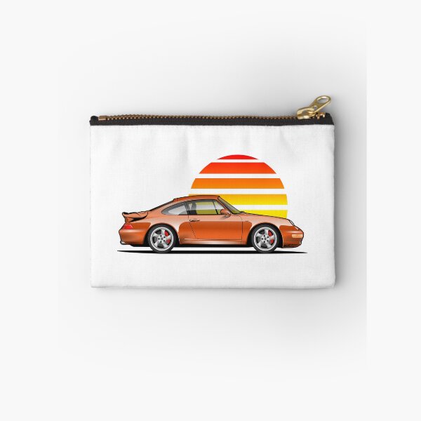 Item preview, Porsche 911 993 in Orange Color DIgital Handcraft Design designed and sold by Juan-Art-22.