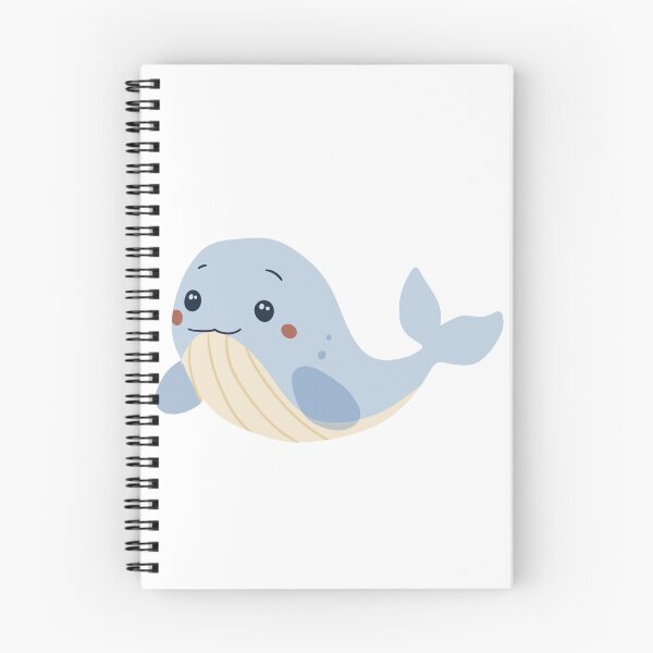Item preview, Cute Whale Illustration designed and sold by DinaArtStudio.