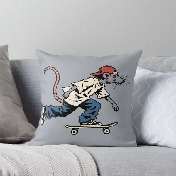 Item preview, Funny New York Rat Skateboard Graphic designed and sold by trajeado14.