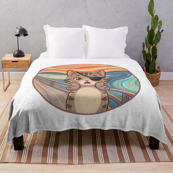 Item preview, Cat in the Scream – Art Parody designed and sold by 1smillaundfiete.