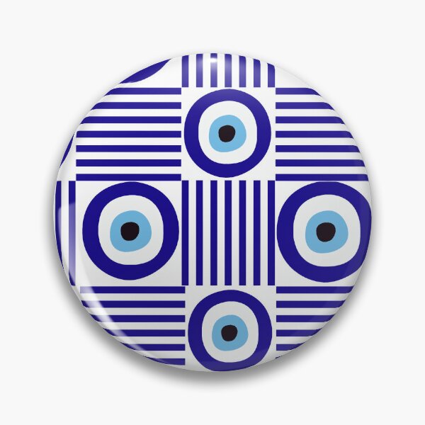 Item preview, Blue Evil Eye Geometric Pattern designed and sold by Elite_Junkies.