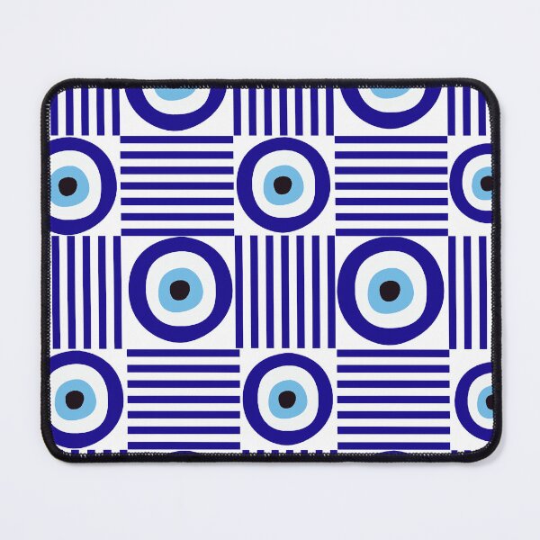 Item preview, Blue Evil Eye Geometric Pattern designed and sold by Elite_Junkies.