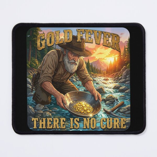 Item preview, Gold Fever There Is No Cure designed and sold by rockazona.