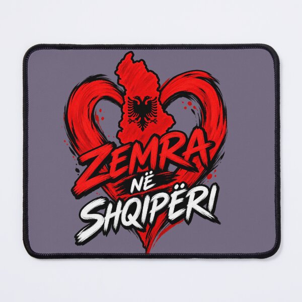 Item preview, Zemra Në Shqipëri – Albanian Heart Eagle designed and sold by NorthPeak Studio.