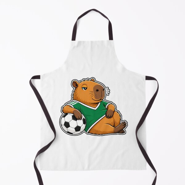 Item preview, Funny Capybara Soccer Fan Cute Animal Sports Lover designed and sold by WeirdlyMild.