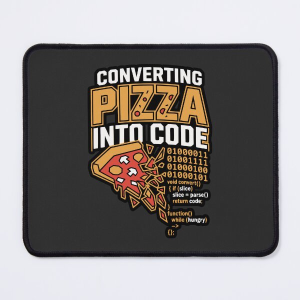 Item preview, Converting Pizza Into Code Funny Programmer Gift designed and sold by Ixnor.
