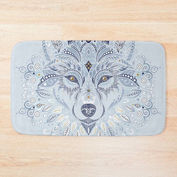 Item preview, Elegant White Wolf Mandala Portrait designed and sold by Paolo-Bandal.