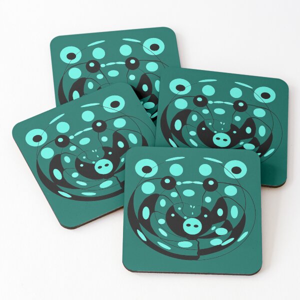 Item preview, Abstract Geometric Design in Teal designed and sold by Elaine M Hayward .
