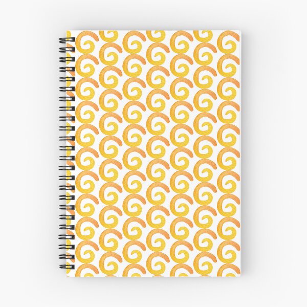Item preview, Orange Yellow Watercolor Spiral Brush Stroke designed and sold by White Rabbit Design .