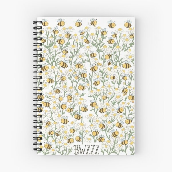Item preview, Busy Bees and Daisies Pattern designed and sold by bakosshops.