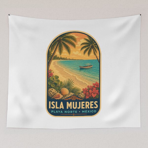 Item preview, Isla Mujeres Playa Norte Mexico designed and sold by BeachWhisper.