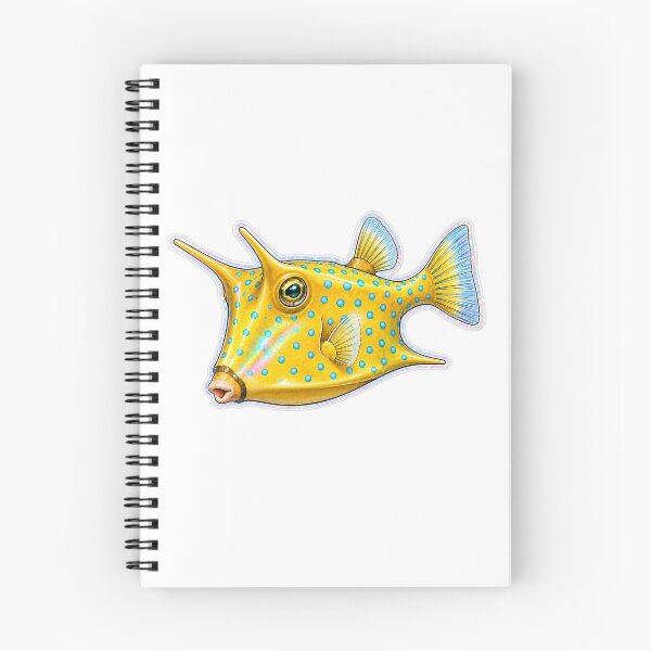 Item preview, Longhorn Cowfish Holographic Tropical Reef Fish designed and sold by KenworksDigital.