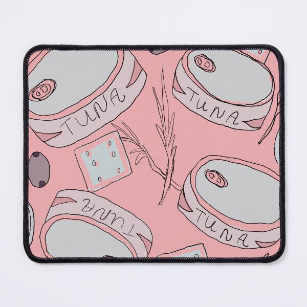 Item preview, Vintage tinned fish pattern designed and sold by CottageComfortsShoppe.