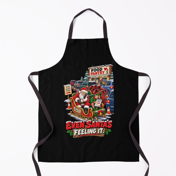 Item preview, EVEN SANTA’S FEELING IT. designed and sold by signshirtz.