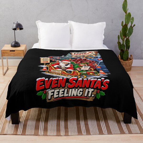 Item preview, EVEN SANTA’S FEELING IT. designed and sold by signshirtz.