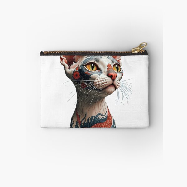 Item preview, Koi Ink Sphynx – Japanese Tattoo Cat designed and sold by EleganceStudio.