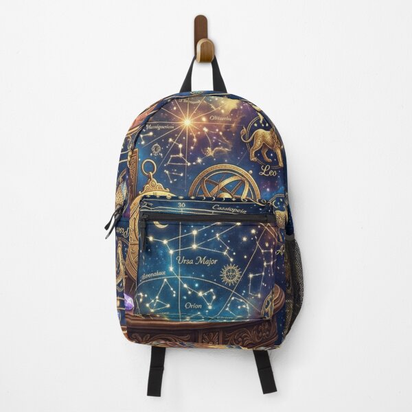 Item preview, Mystical Celestial Star Map Jigsaw Puzzle - Golden Zodiac Constellations & Vintage Astronomy designed and sold by Sema Sema.