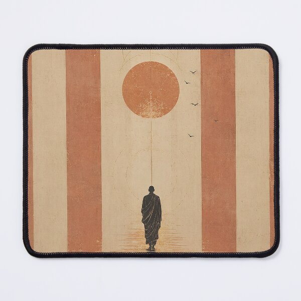 Item preview, The Inner Meridian – Terracotta Spiritual Meditation Art designed and sold by SacredLensV.
